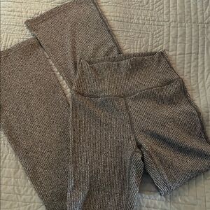 ECHT Ribbed Gray Leggings